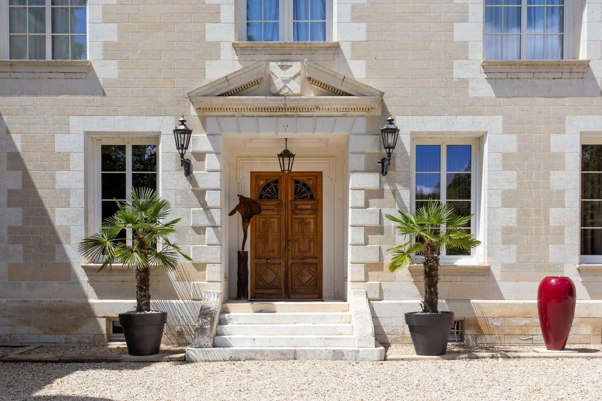 Chateau De Bellevue B&B Et Appartements Avec Piscine Saisonal Chauffee Et Chambres Partout Climatisees Saint-Avit  Buitenkant foto